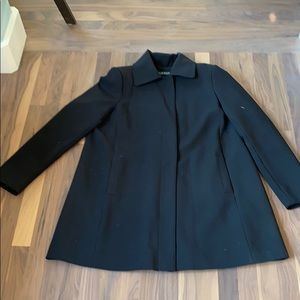 Lauren Ralph Lauren Black Swing Coat